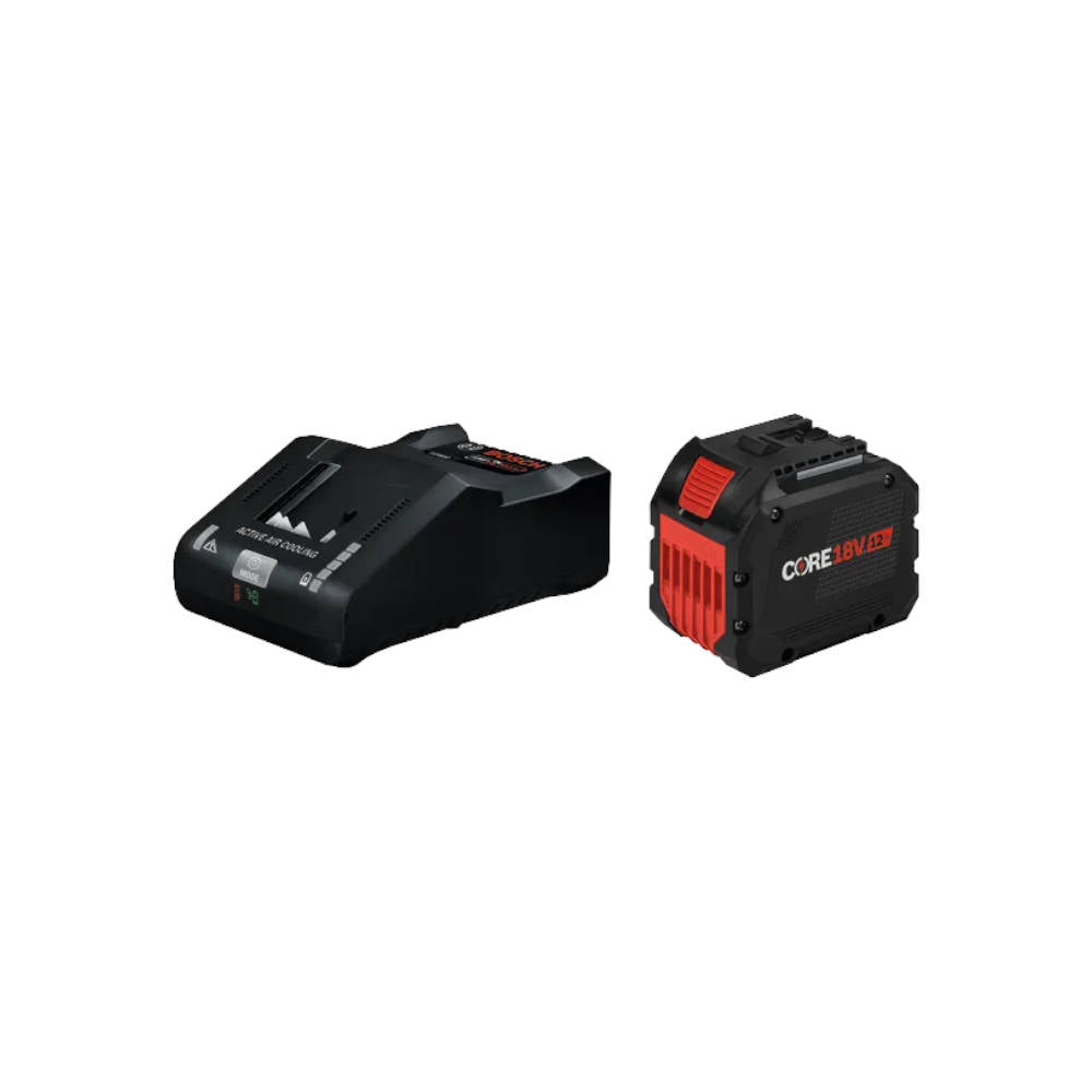 Bosch 18V Starter Kit with (1) CORE18V 12 Ah Battery & 18V 16 Amp Turbo Charger | GXS18V-32N112