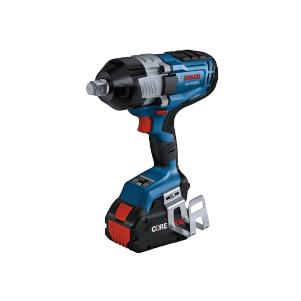 Bosch PROFACTOR™ Connected-Ready 3/4 In High Torque Impact Wrench w/CORE18V Batteries | GDS18V-1180CB28