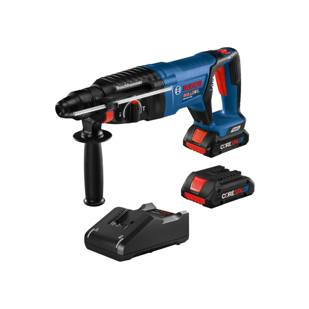 Bosch 18V Brushless SDS-plus Bulldog 1 inch Rotary Hammer with D-Handle Kit