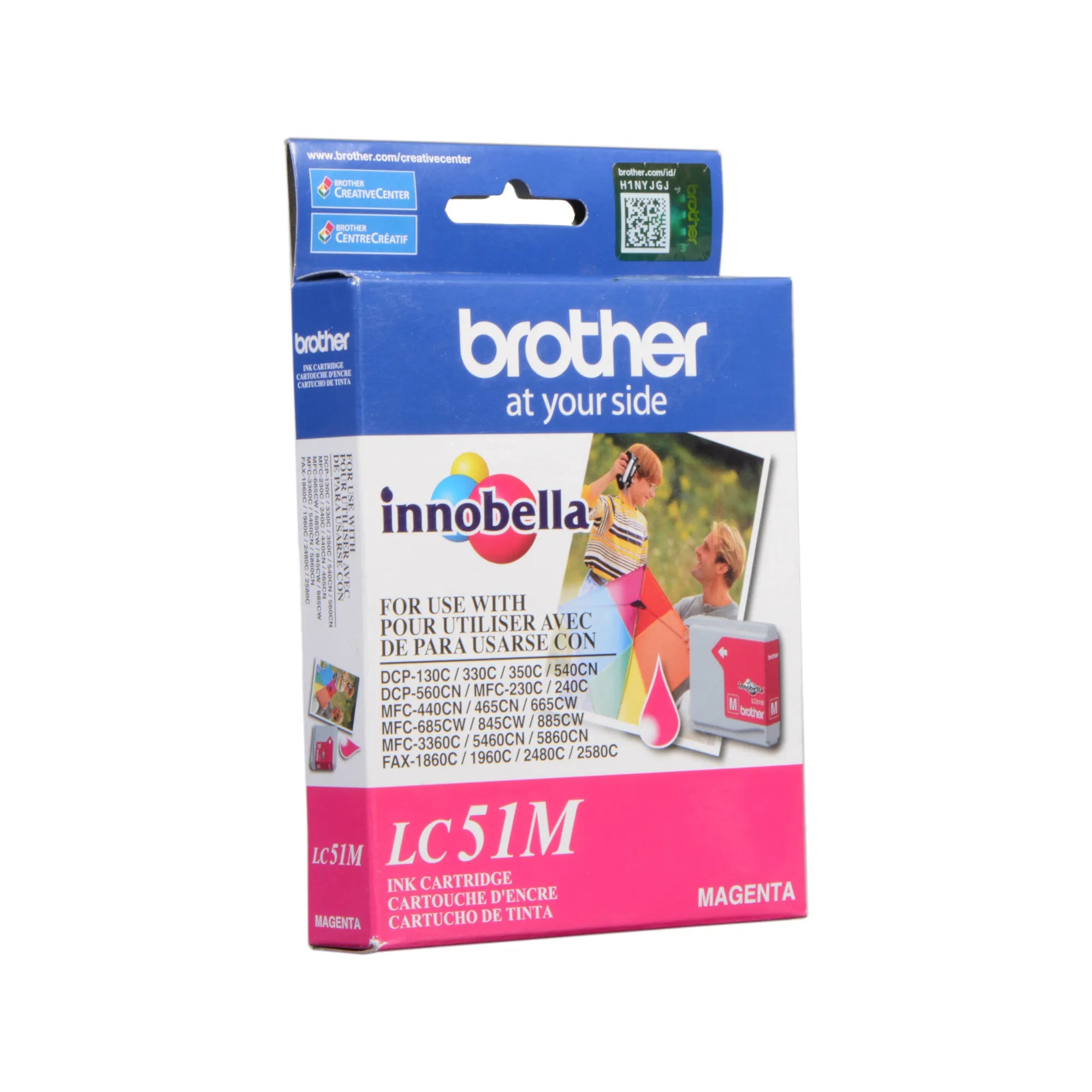 New, Pre-Owned - Brother LC51M Magenta Ink Cartridge