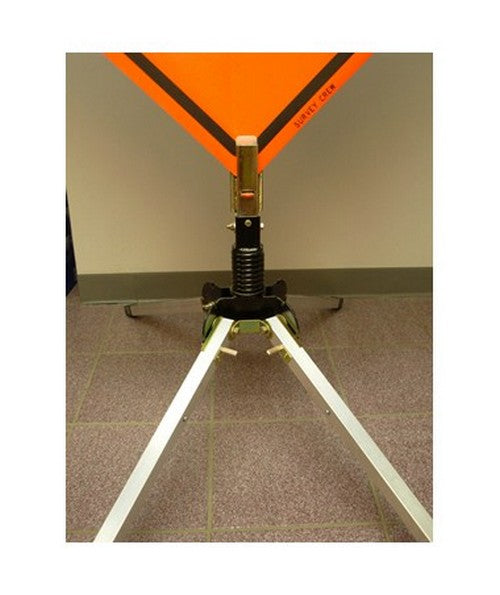 ChrisNik Single Spring Steel Sign Stand with Telescoping Legs