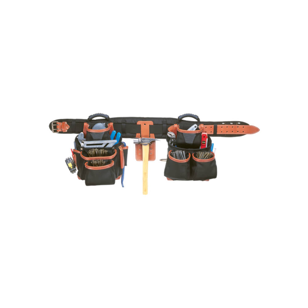 CLC Work Gear 4 Piece Pro Framer's Combo Tool Belt w/27 Pockets