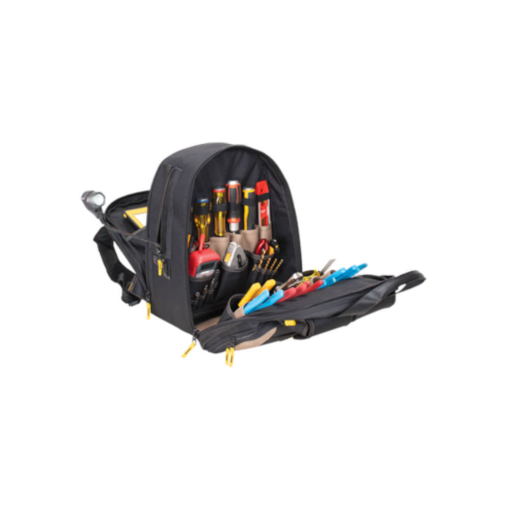 CLC Work Gear E-Charge Lighted USB Charging Tool Backpack