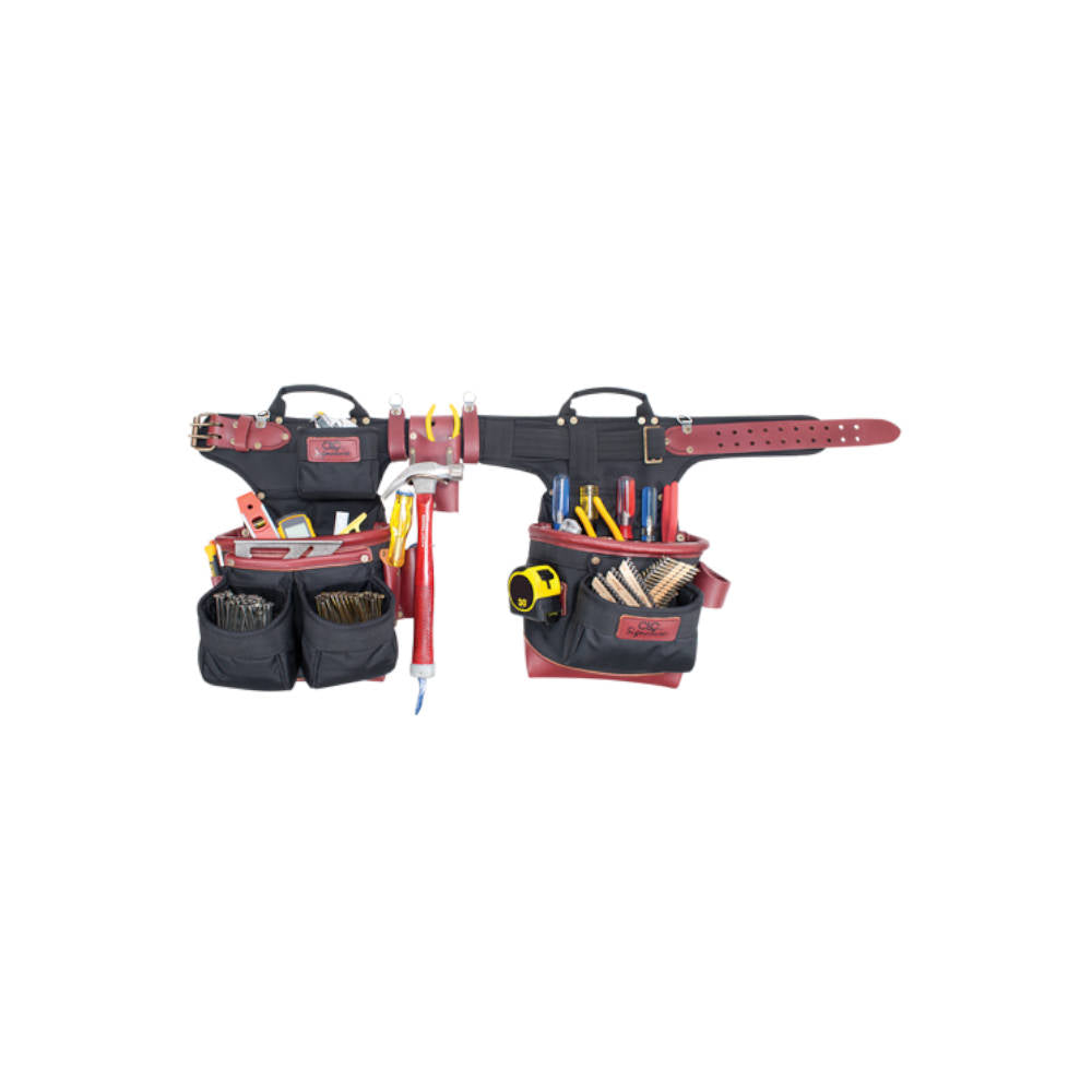 CLC Work Gear Pro Framer's Adjustable Nylon Tool Belt w/Apron