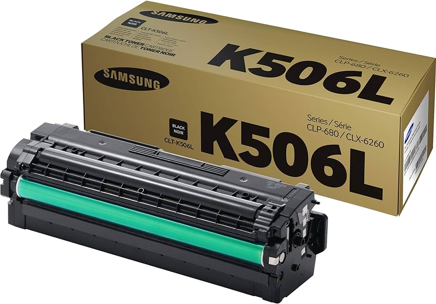 New, Pre-Owned - Samsung  K506L High Yield Black Toner Cartridge, CLT-K506L