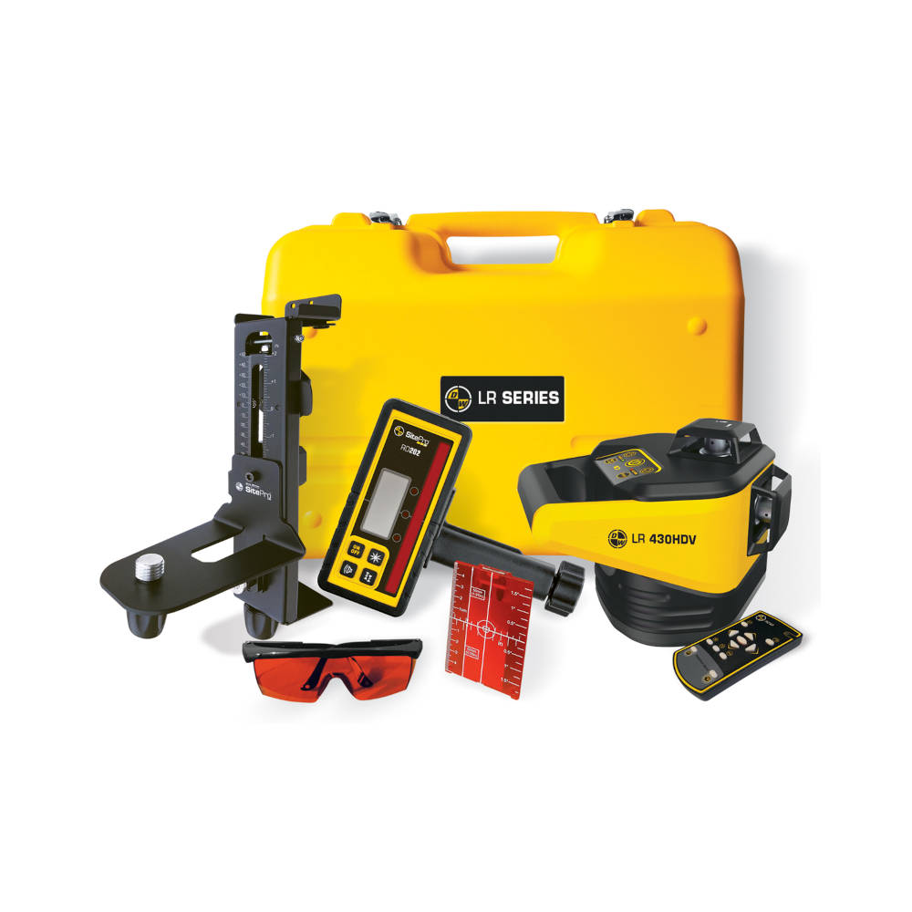 David White 3-Plane Red Beam Rotary Laser | 27-LR430HDV