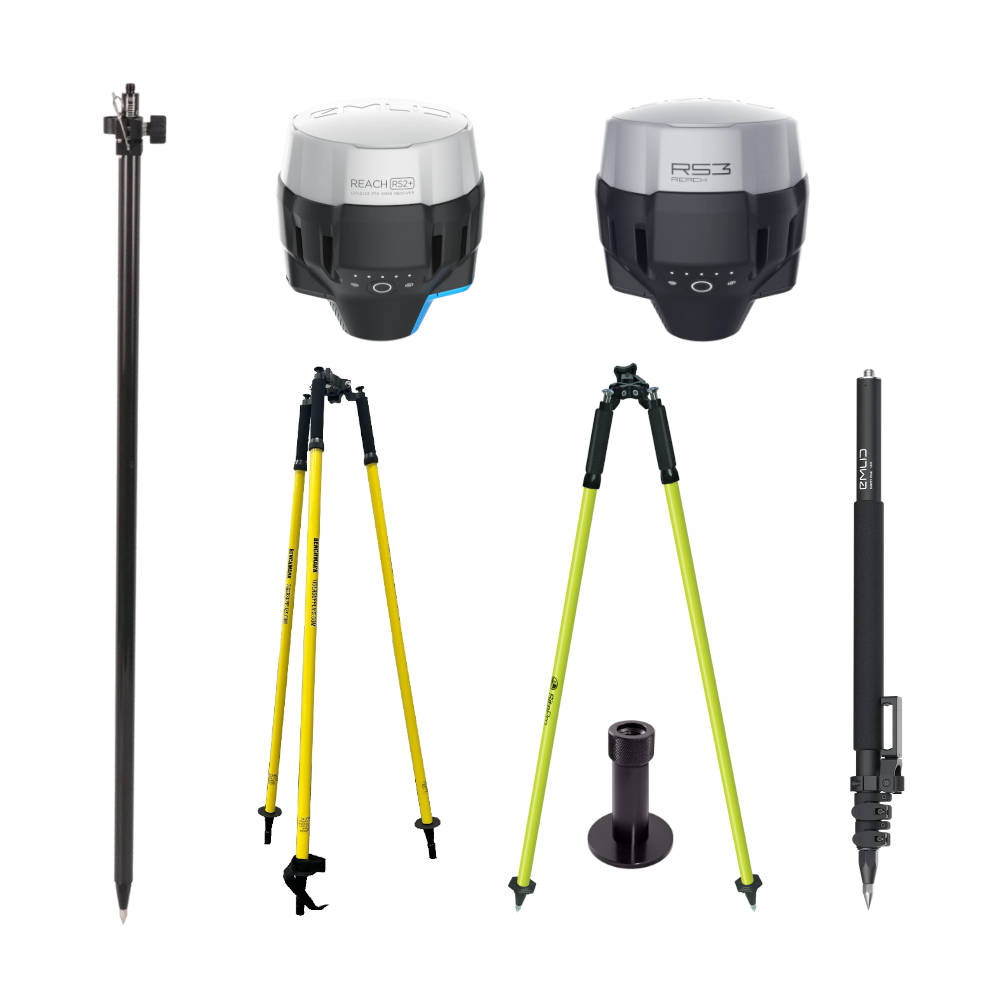 Emlid RS3 Base & RS2+ Rover Surveying Package | RS3-RS2-BRSV