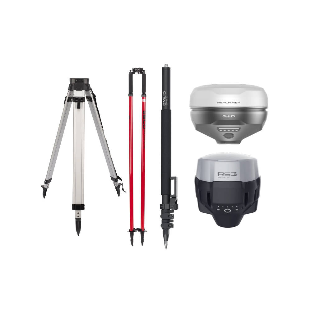Emlid RS3 Base and RS4 Rover Surveying Package | RS3-RS4-BRSV