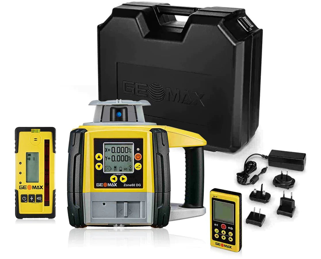 GeoMax Premium Machine Control & Dual Grade Laser Package For Excavators