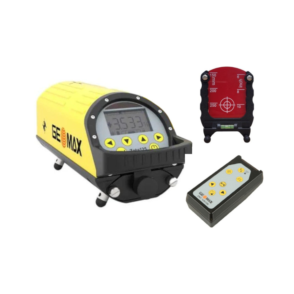 GeoMax Zeta125 Red Beam Pipe Laser Package