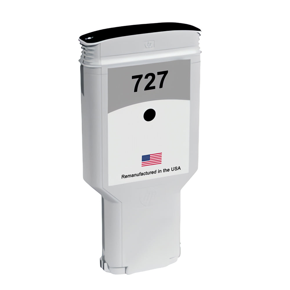 U.S. Remanufactured for HP 727XL 300ml (F9J79A) Photo Black Ink Cartridges