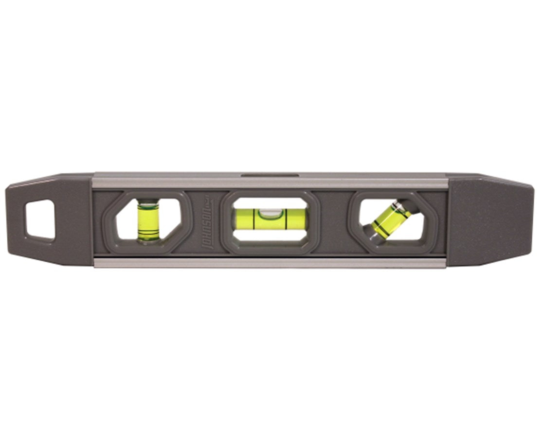 Johnson Levels 9" Magnetic Aluminum Torpedo Level - 3 Vial