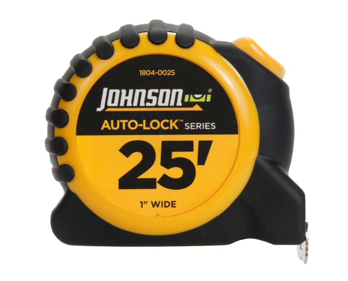 Johnson Levels Auto-Lock Power Measuring Tape