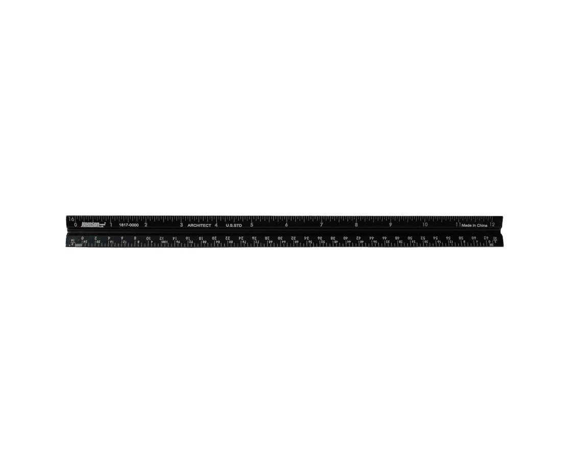 1817-0000 Johnson Level & Tool Architect's Triangular Ruler