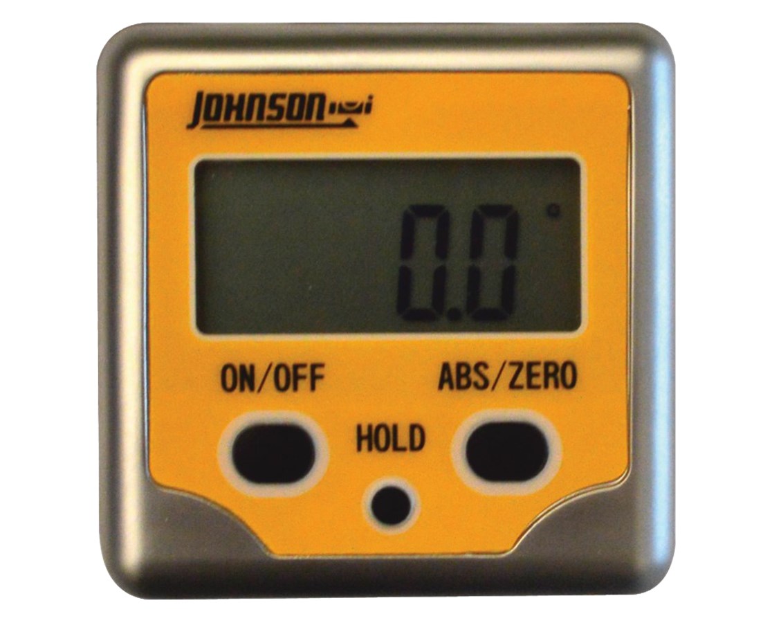 Johnson Levels Magnetic Digital Angle Locator 3 Button