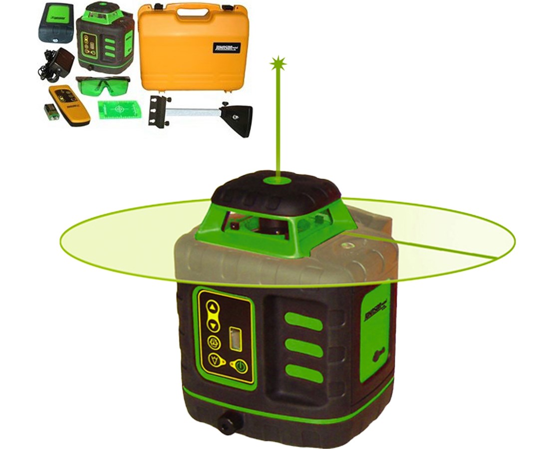 Johnson Levels Green Beam Self-Leveling Rotary Laser