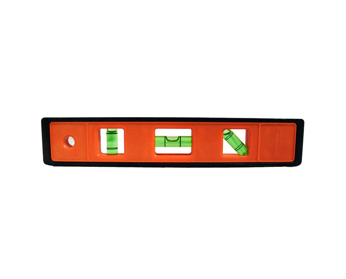 Johnson Levels 9" Orange Structo-Cast Torpedo Level - Bulk/Cut Case