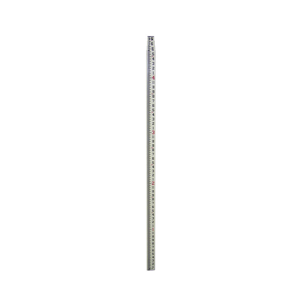 Johnson Level 16 ft Fiberglass Grade Rod Dual Graduation (Engineers Scale & Ft/In) | 40-6316