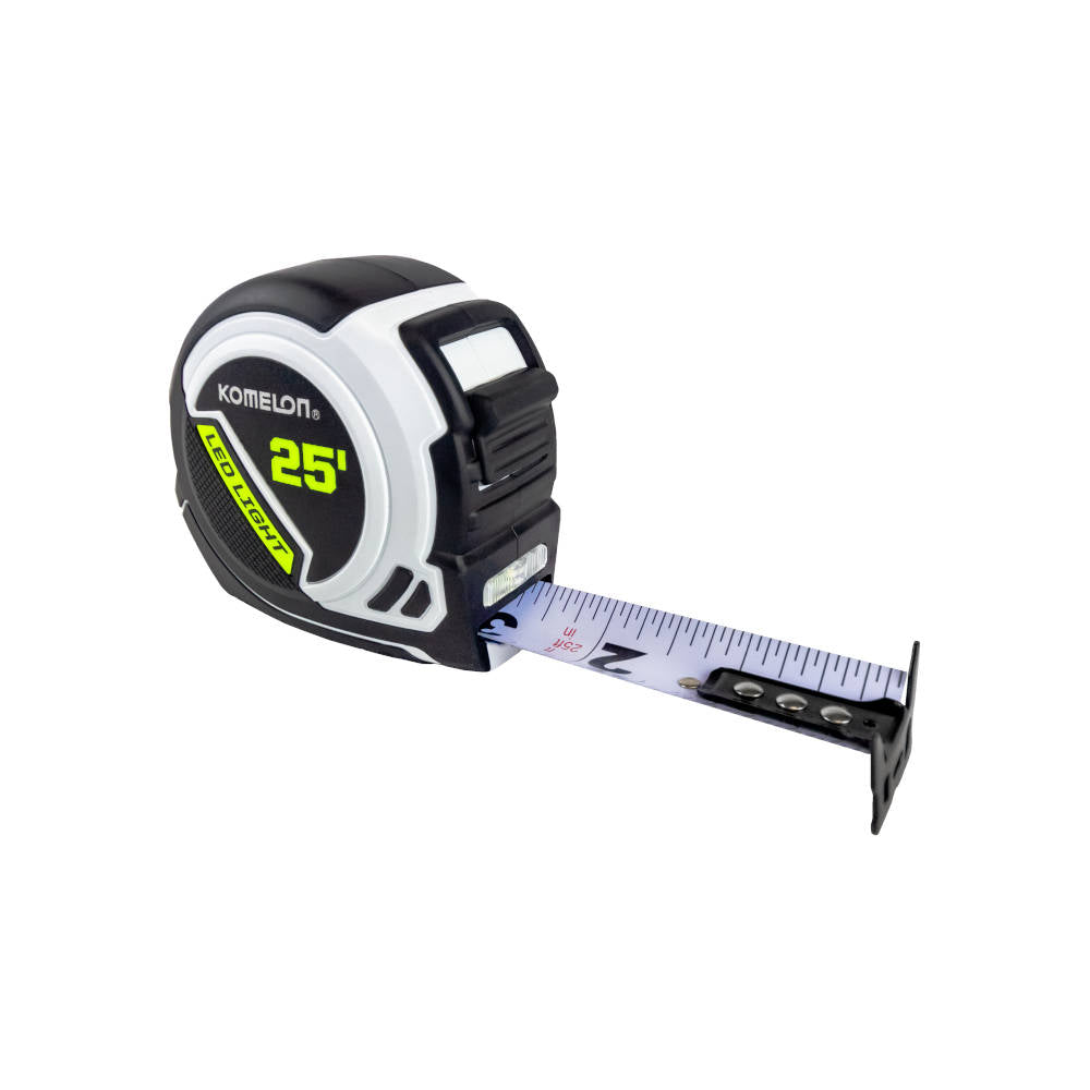 Komelon 25 ft LED Light Tape Measure | 25LED