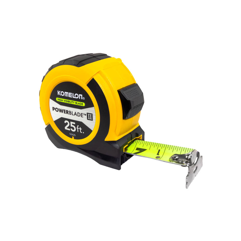 Komelon High-Visibility ABS Powerblade II Series Tape Measure