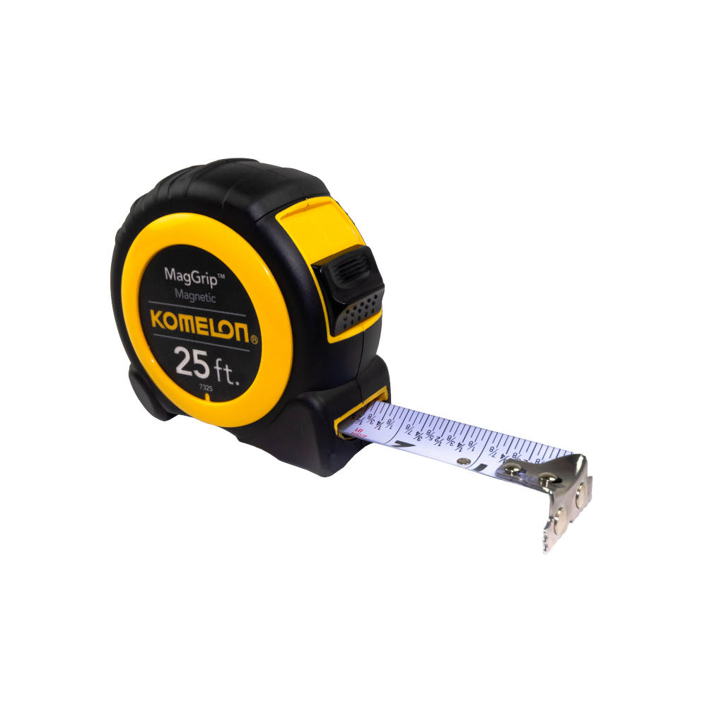Komelon MagGrip Speedmark Series Tape Measure w/Fractional Graduations