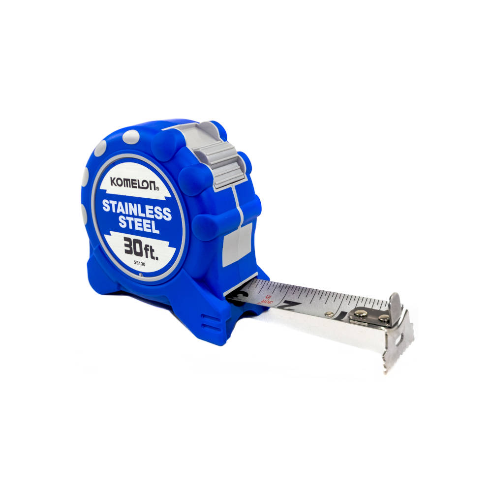Komelon Stainless Steel Gripper Series Tape Measure