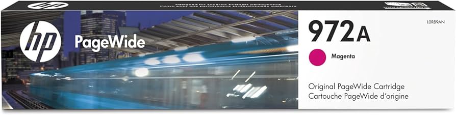 New, Pre-Owned - HP 972A Magenta New, Pre-Owned - PageWide Inkjet Cartridge, L0R89AN