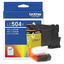 New, Pre-Owned - Brother LC504XL High Yield Yellow Ink Cartridge