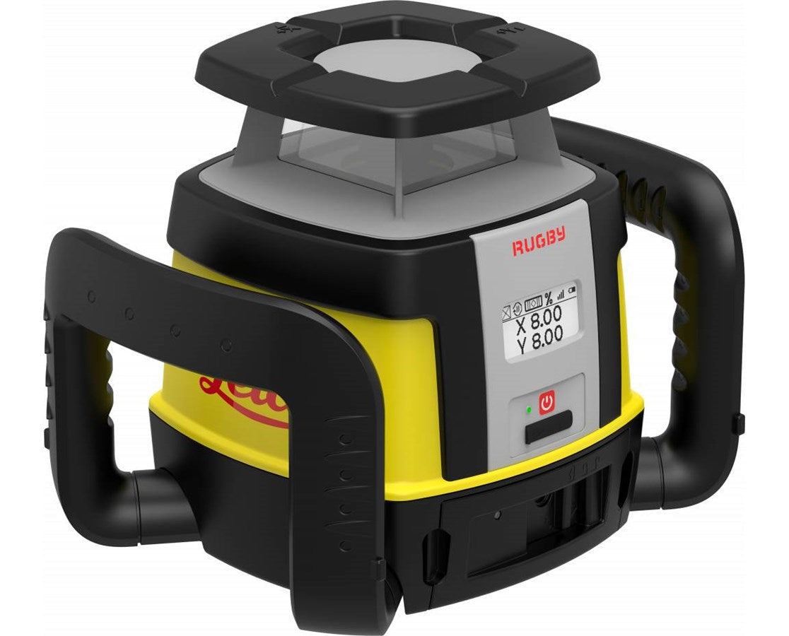 Leica 6012276 Rugby CLH Horizontal Rotary Laser Level w/ CLX 200 Function & CLC Remote/Receiver - Horizontal & Slope