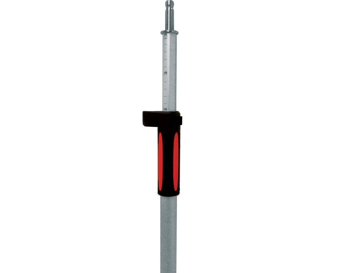 Leica GLS12F Telescopic Reflector Pole for 306-Degree Prisms w/ ft/10ths/100ths Graduations