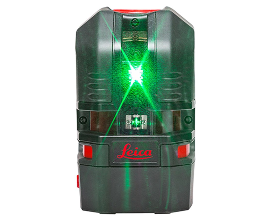 Leica 864420 Lino L2G Green Cross-Line Laser Level Complete Kit