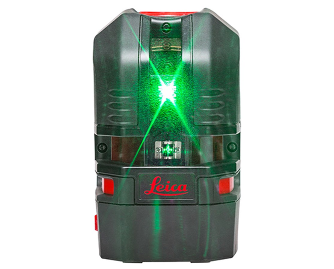 Leica 912932 Lino L2G Green Cross-Line Laser Level Starter Kit