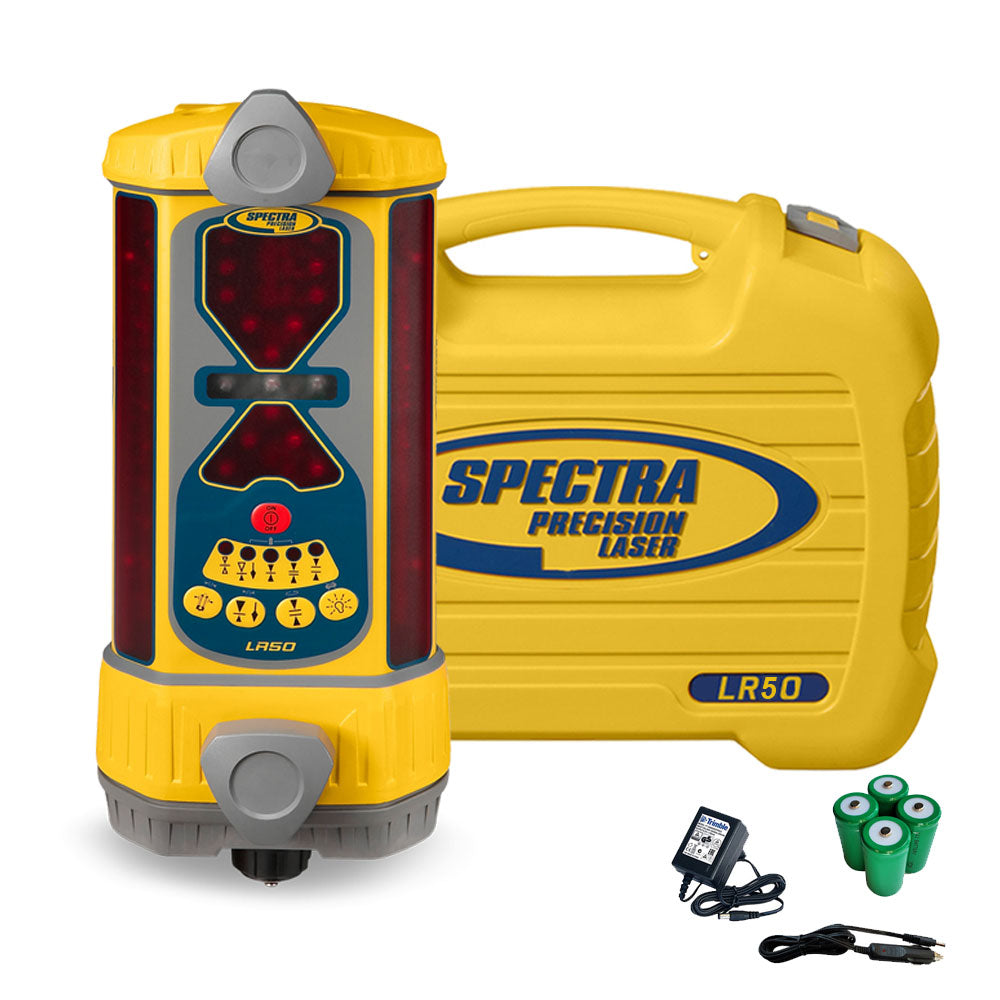 Spectra LR50 Machine Control Receiver For Dozers, Excavators, Scrapers, and Skid Steers