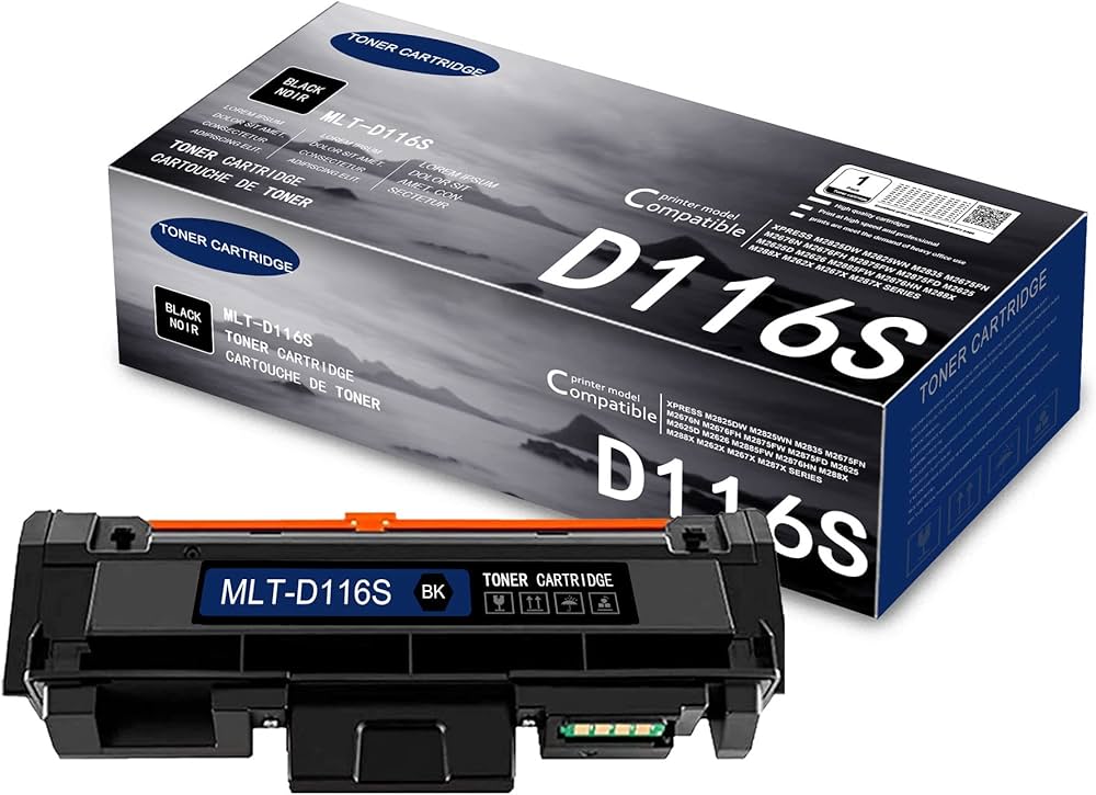 New, Pre-Owned - Samsung MLT-D116S Black Toner Cartridge