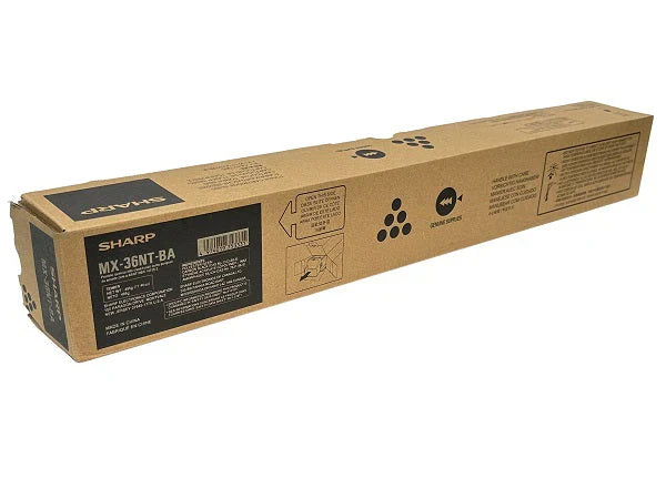 New, Pre-Owned - Sharp MX-36NT Standard Yield Black Toner Cartridge, MX-36NT-BA