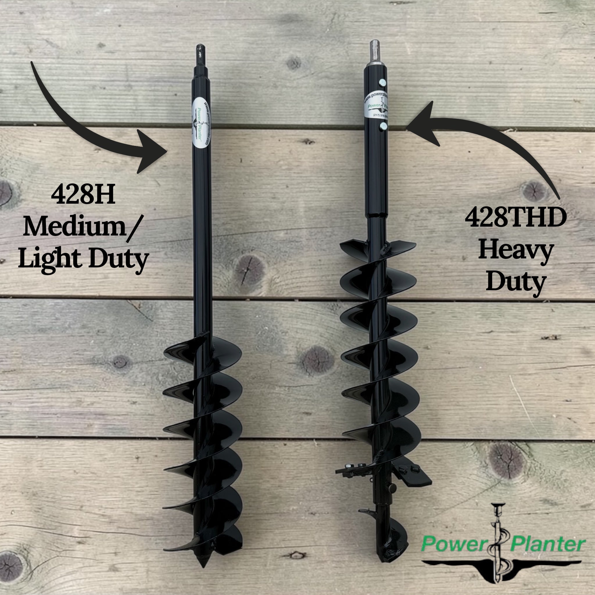 4-Inch Auger for Bulbs and Bedding Plants (4" x 28")