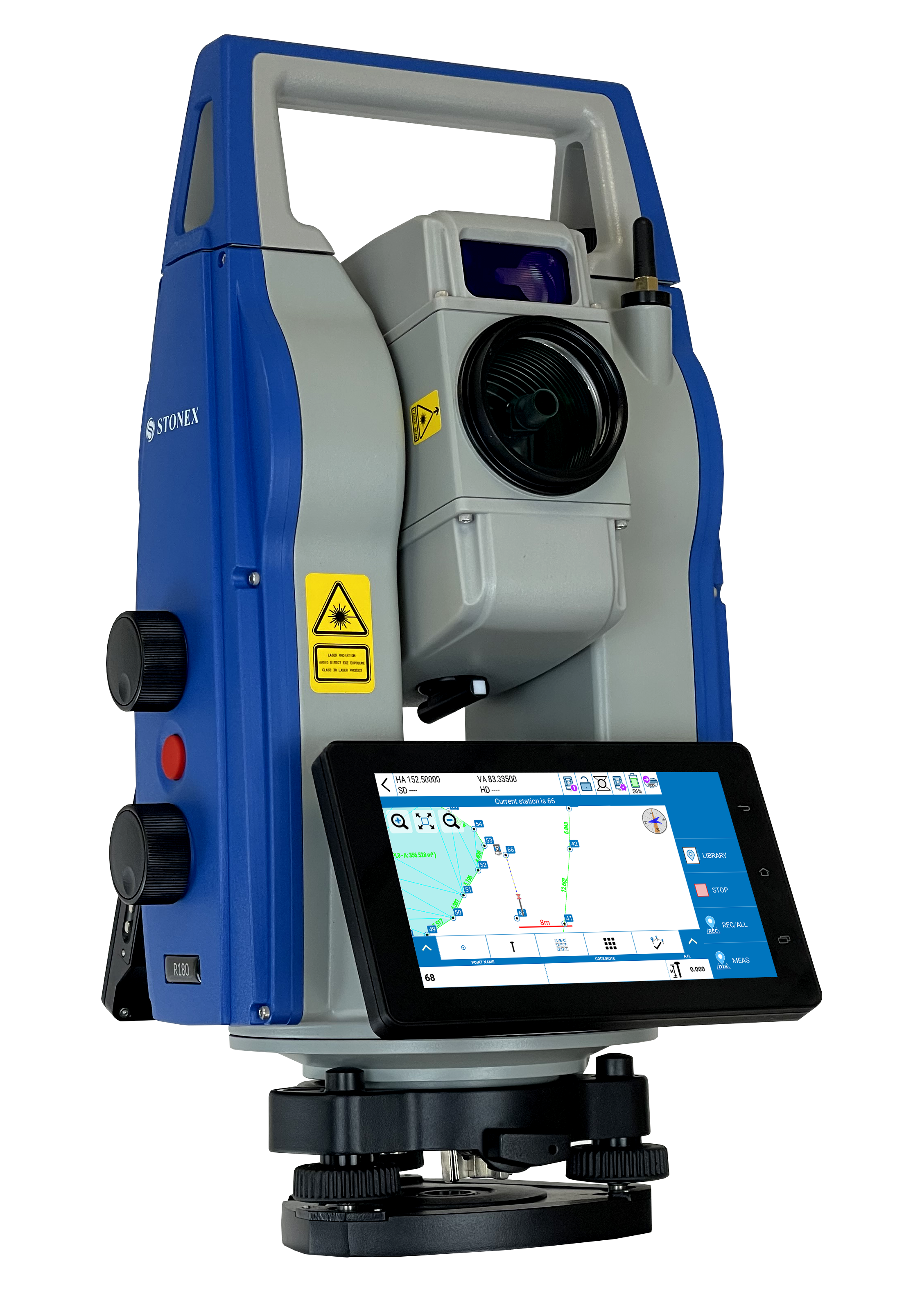 Stonex R180, Robotic Total Station, 1000m