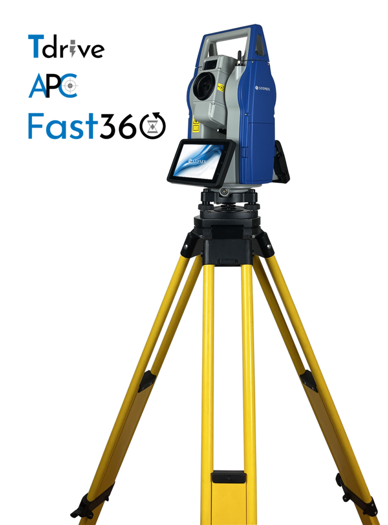 Stonex R180, Robotic Total Station, 1000m