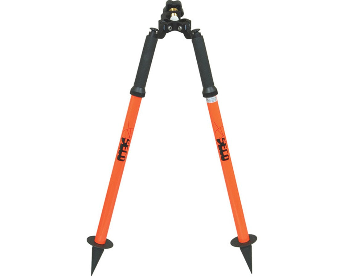 Seco Original Thumb Release Mini Survey Bipod Fluorescent Orange