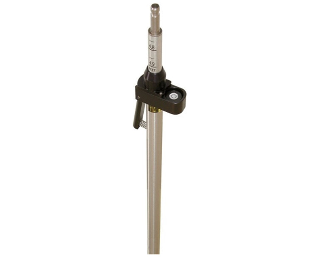 Aluminum Swiss Style Prism Pole with Quick-Release Lock - 8.5 feet