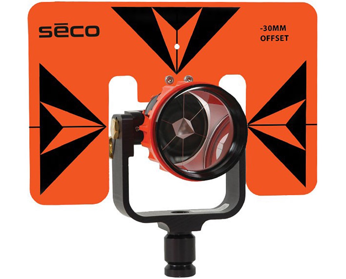 Seco 62 mm Strobe Prism Premier Assembly, Yellow/Black