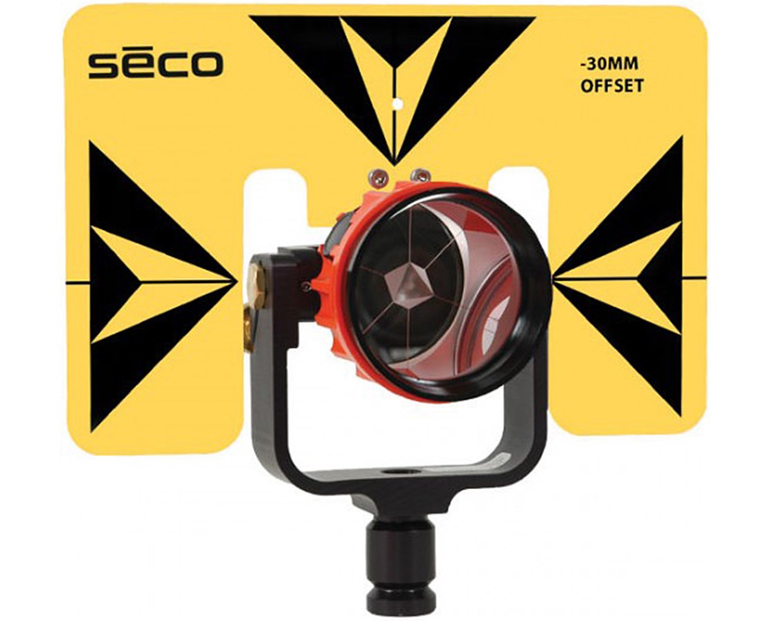 Seco 62 mm Strobe Prism Premier Assembly, Yellow/Black