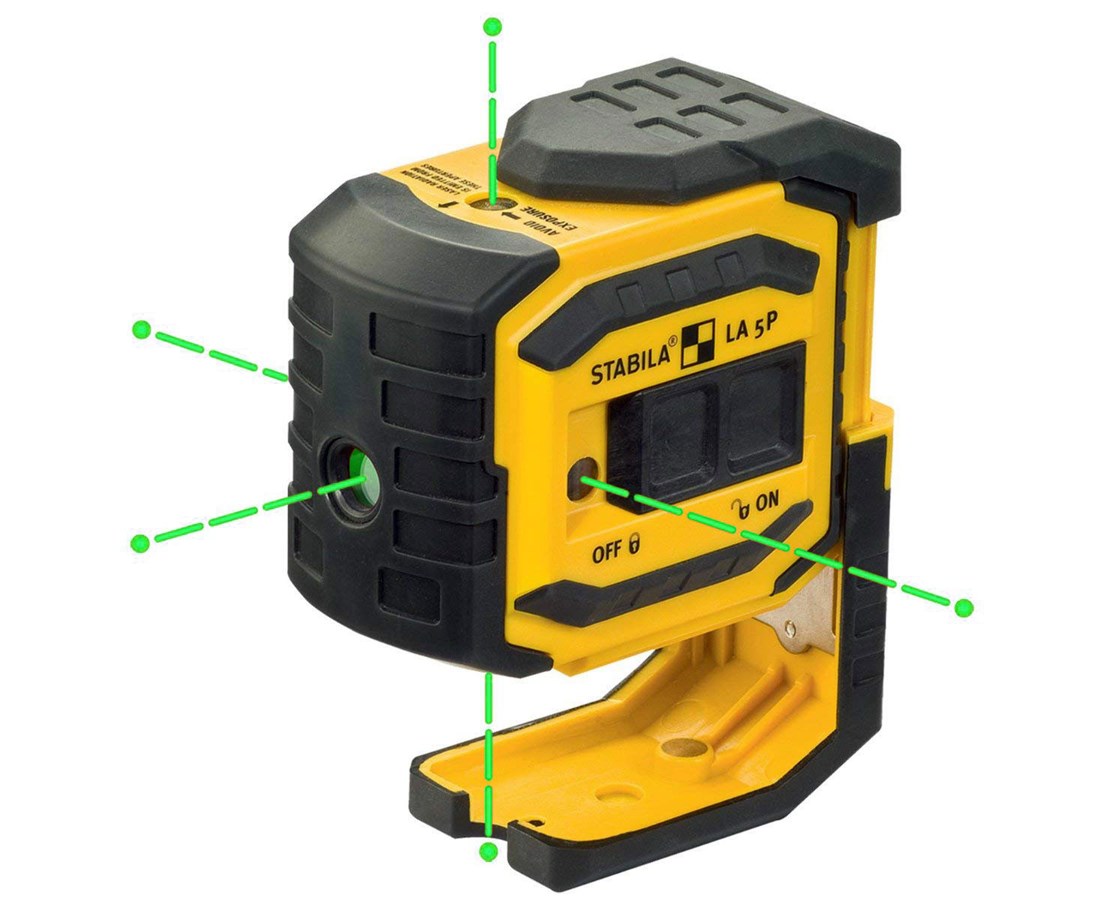 Stabila LA-5P 5-Point Green Beam Plumb Laser