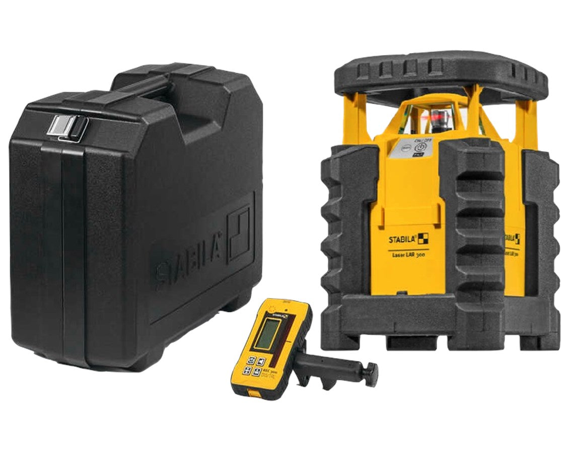 Stabila LAR 300 Self-Leveling Rotary Laser Kit