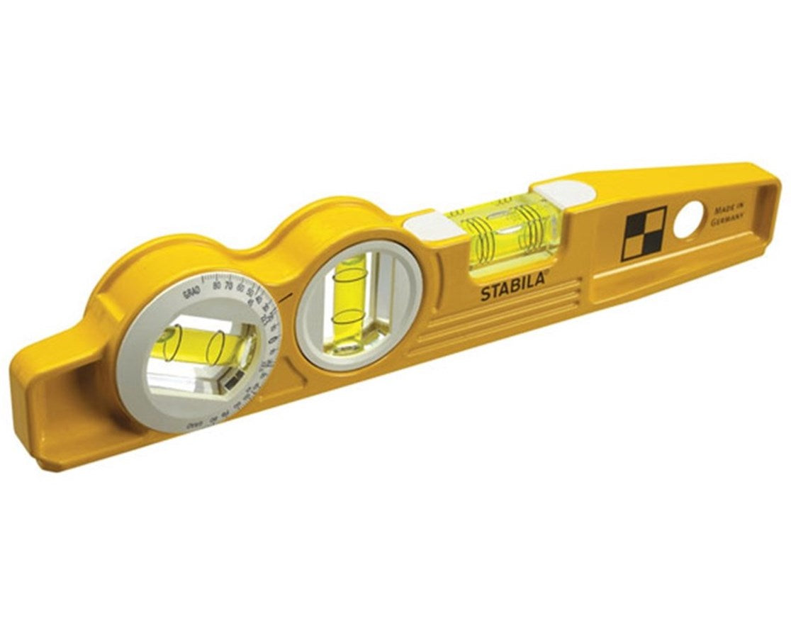 Stabila 81SMW Die Cast Three Vial Torpedo Level