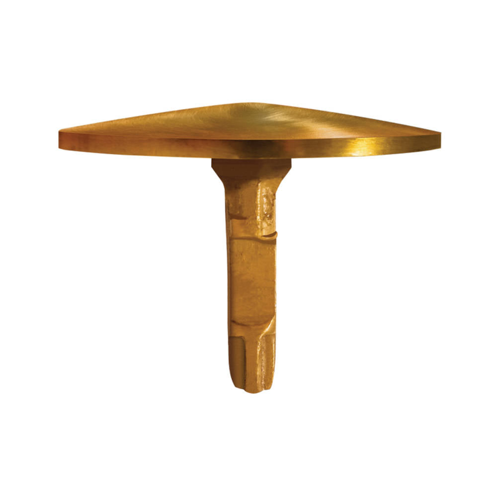 SitePro 2-1/2 inch Dome-Head Brass Survey Marker | 19-706