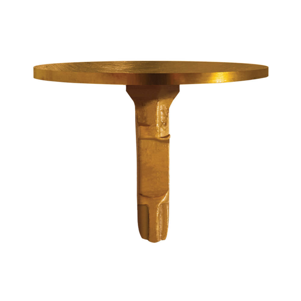 SitePro 2-1/2 inch Flat-Head Brass Survey Marker | 19-702
