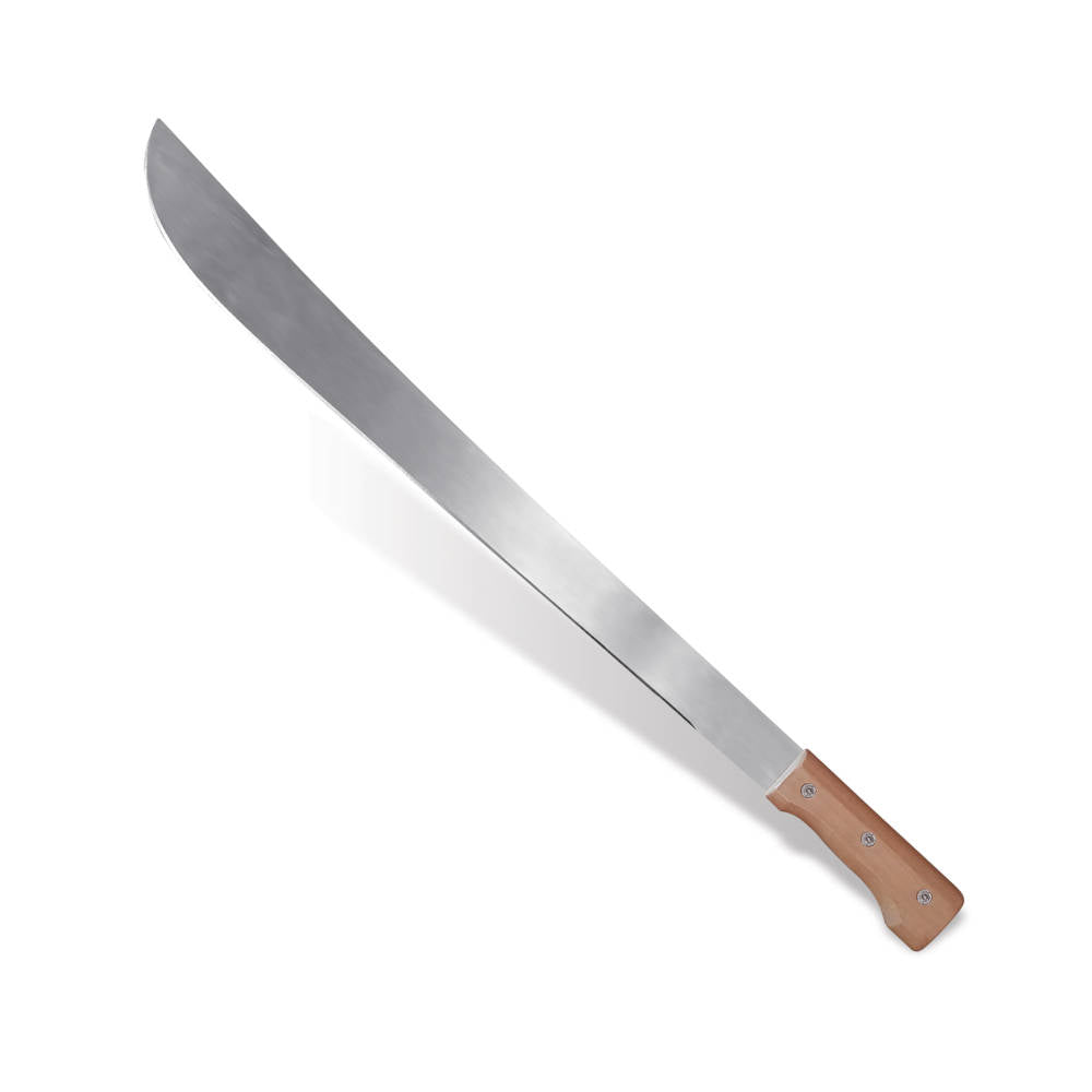 SitePro 24" Colo-Machete with Wood Handle w/Leather Sheath | 17-COLO24-LS