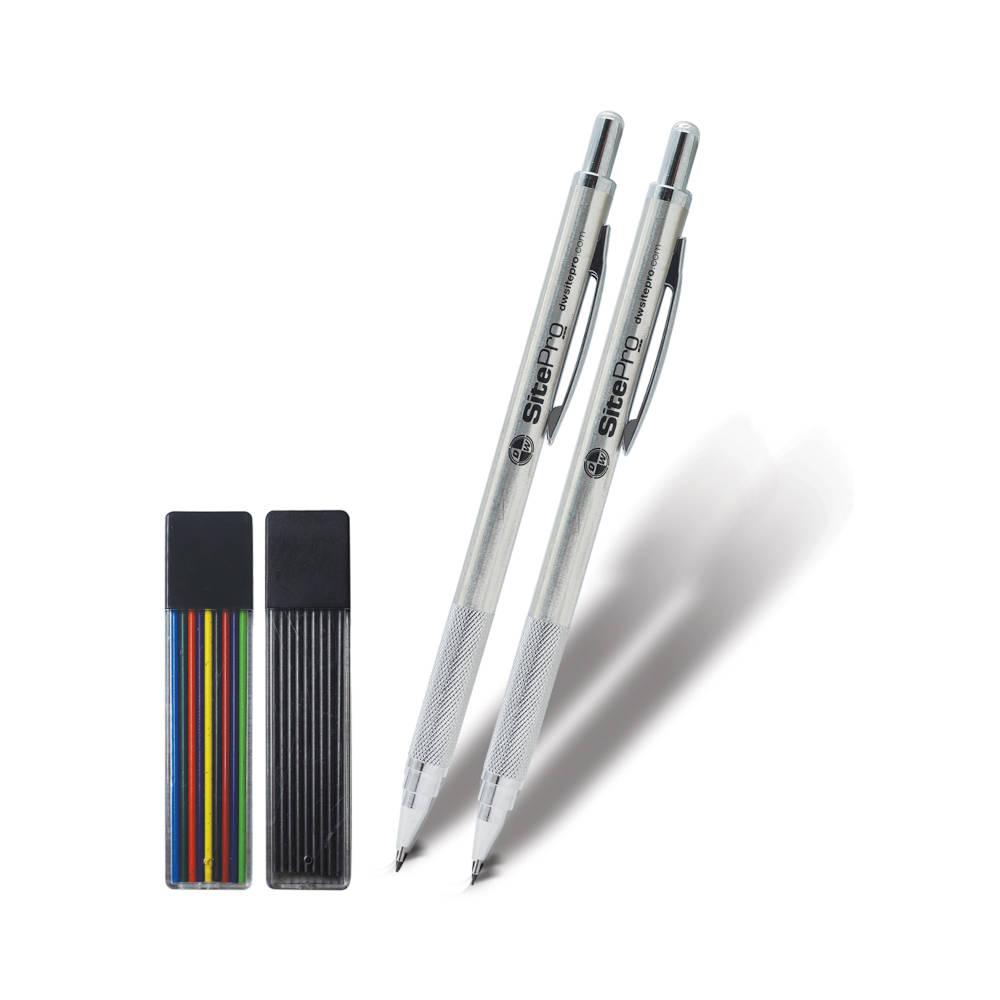 SitePro Mechanical Pencil Set, 2.0mm (2 pencils, 1 refill lead) | 17-MP220