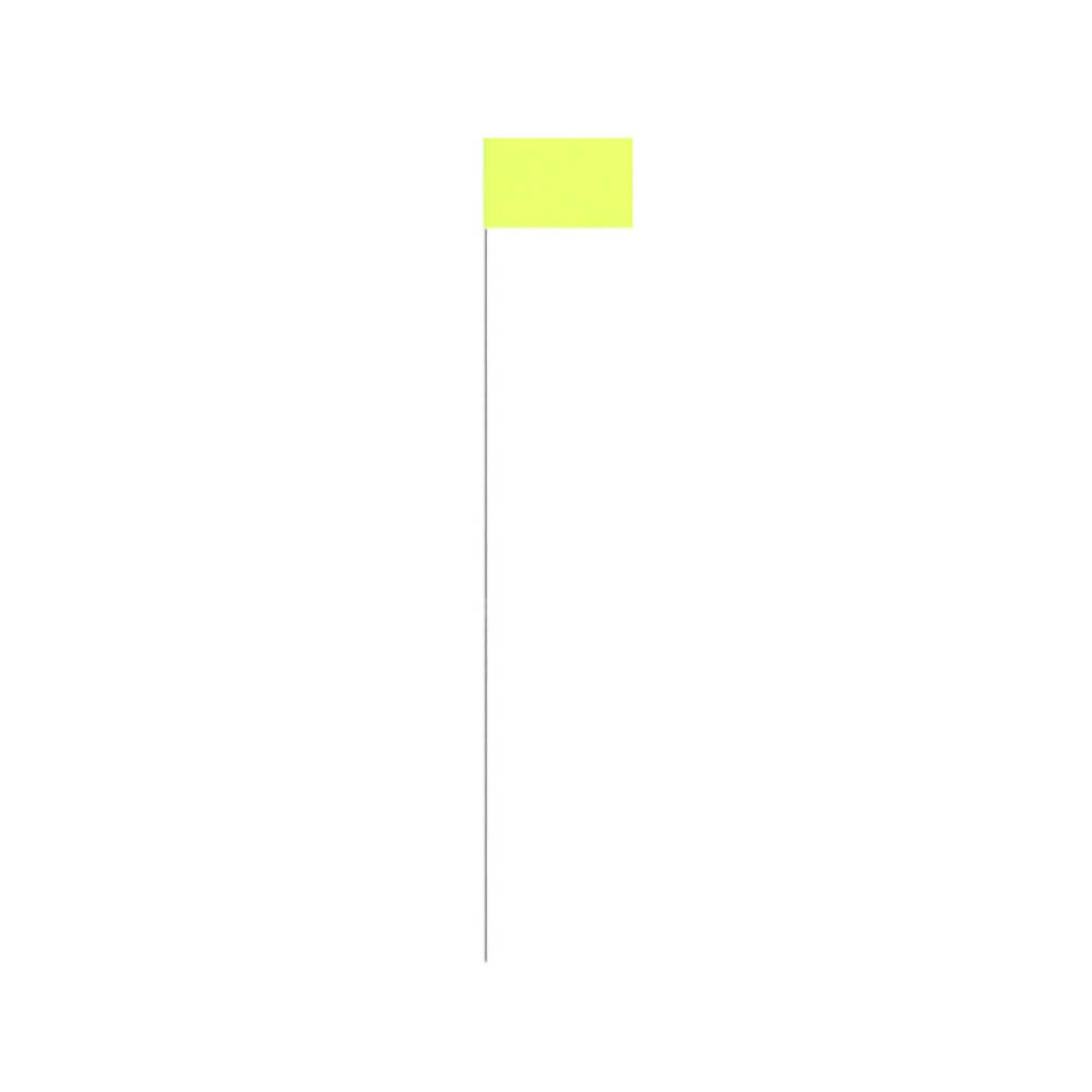 SitePro Stake Flagging-2x3x21-Glo Yellow | 19-F2321-GY